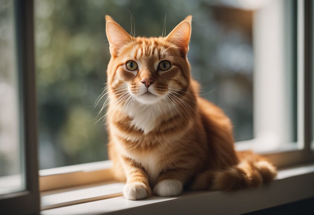 cat begging for treats